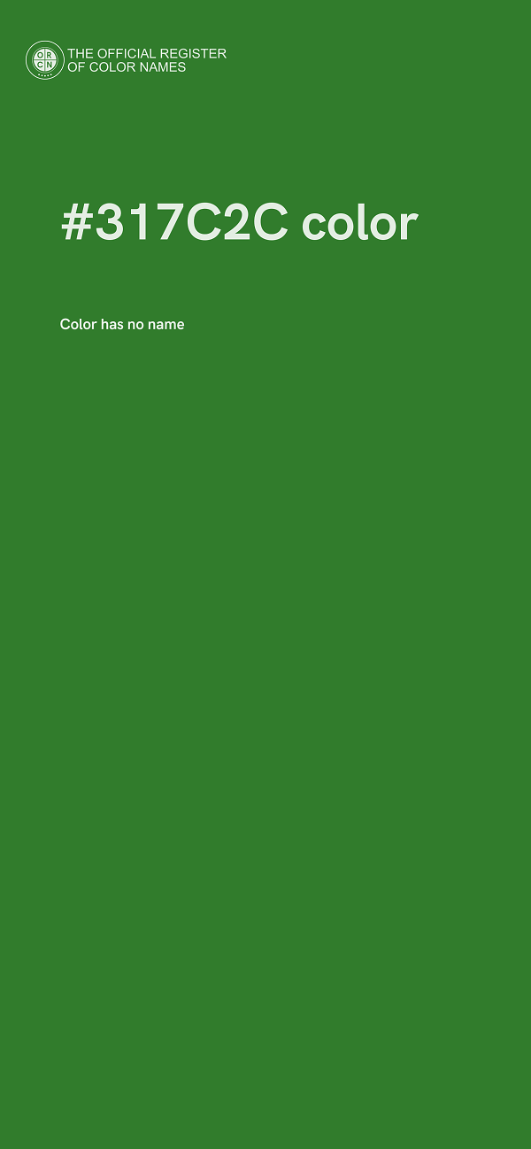 #317C2C color image