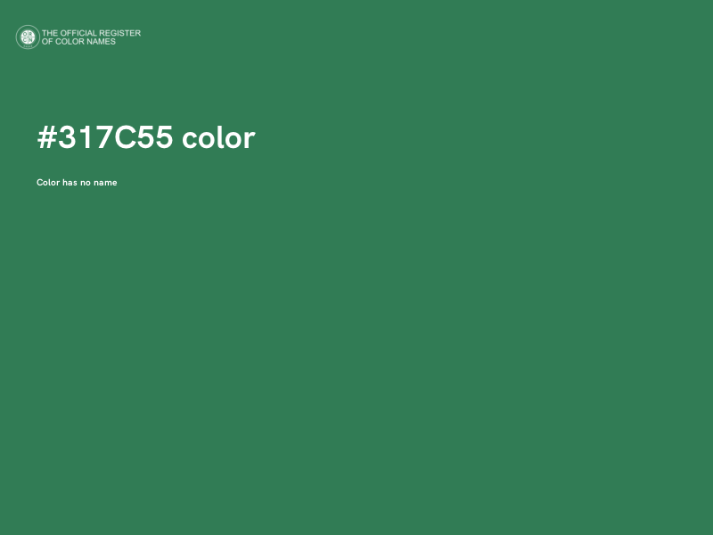 #317C55 color image