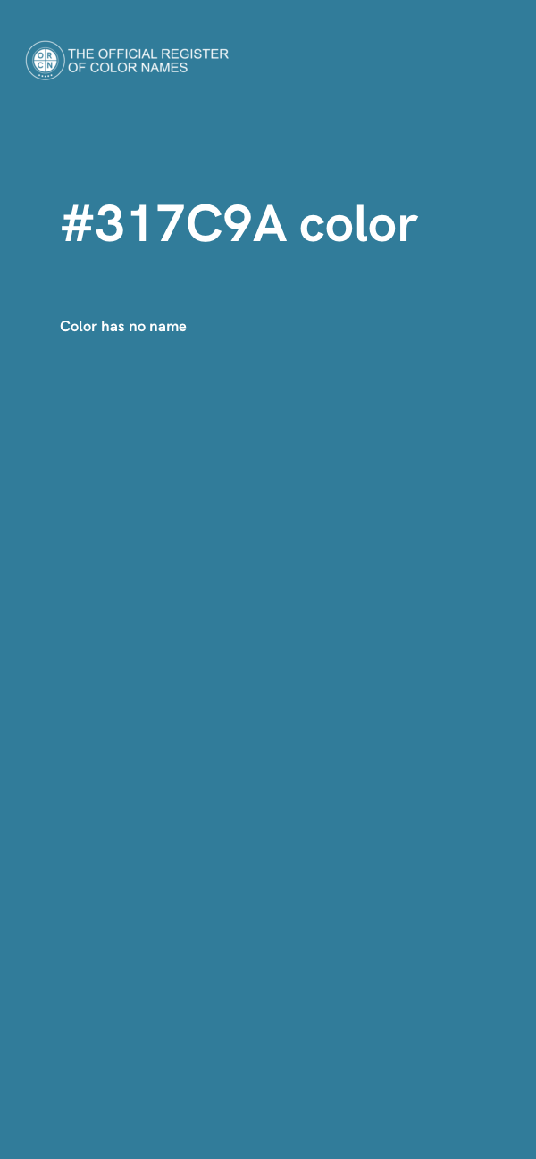 #317C9A color image