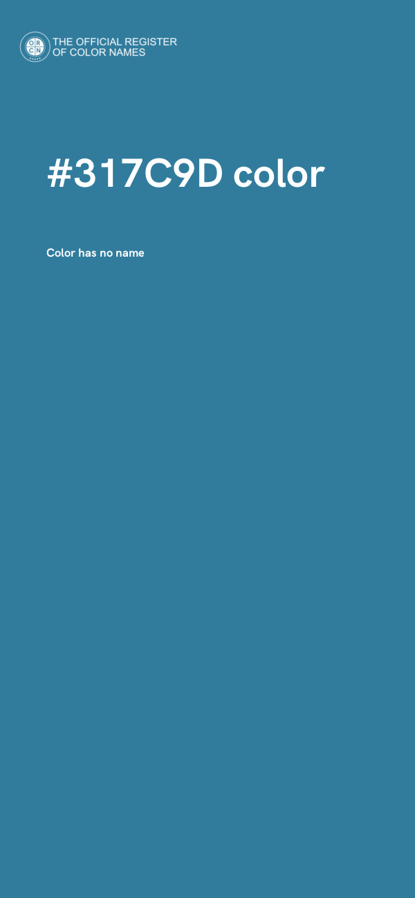 #317C9D color image