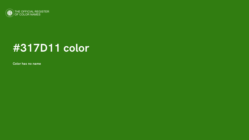 #317D11 color image