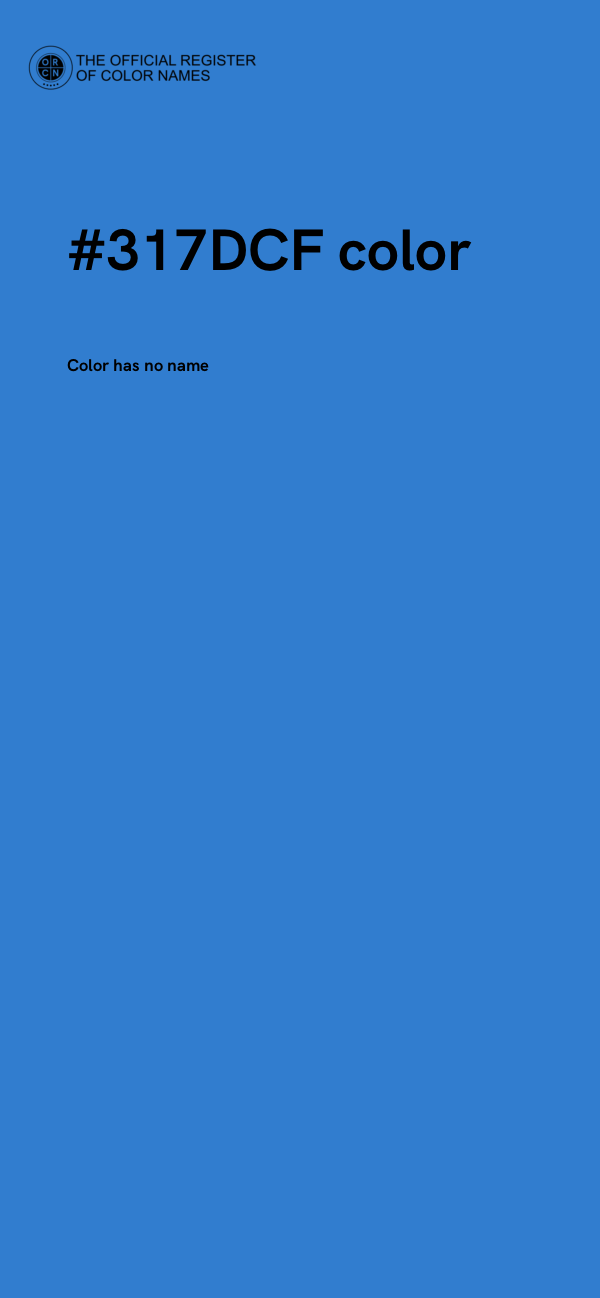 #317DCF color image