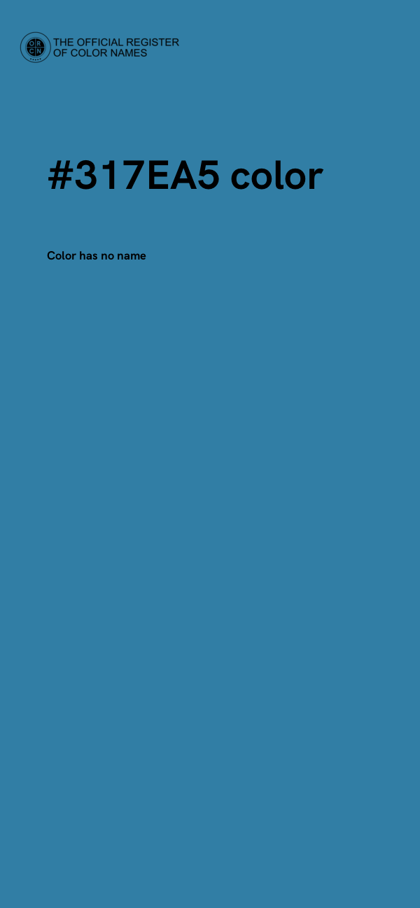 #317EA5 color image