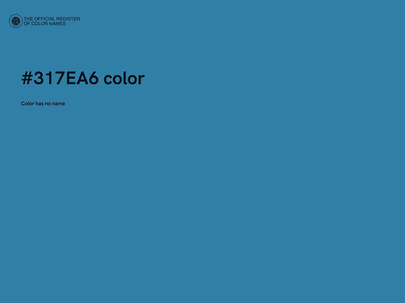 #317EA6 color image