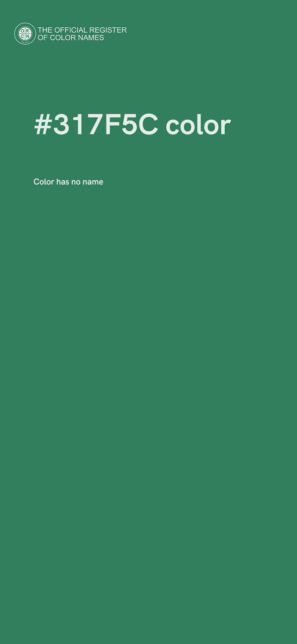 #317F5C color image