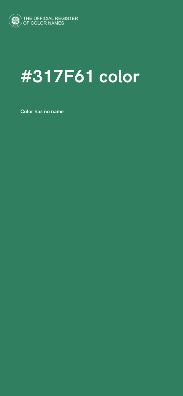 #317F61 color image