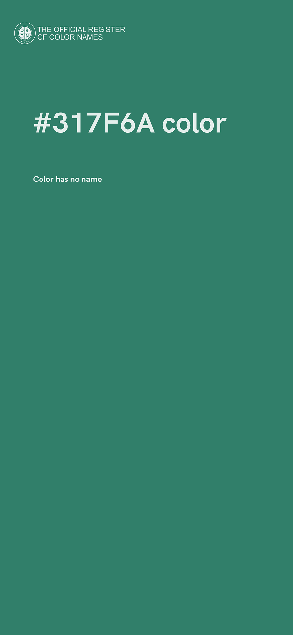 #317F6A color image