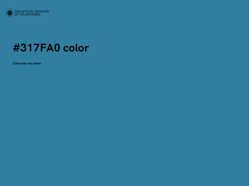 #317FA0 color image