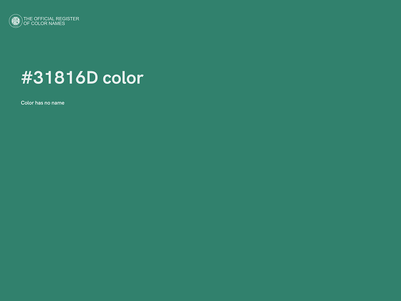#31816D color image