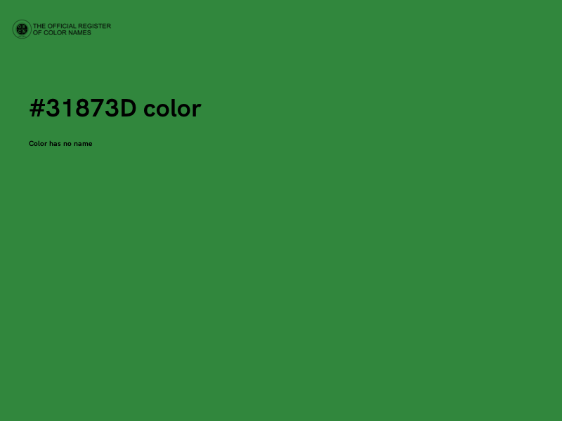 #31873D color image