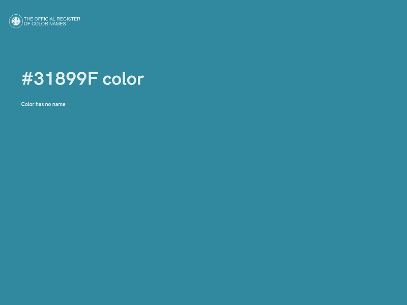 #31899F color image