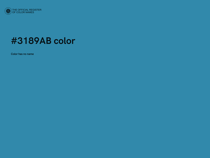 #3189AB color image