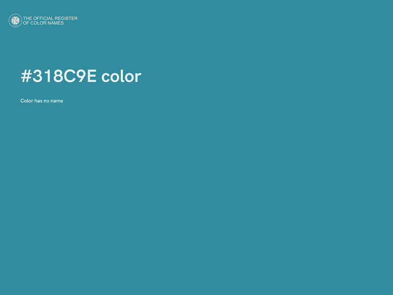 #318C9E color image