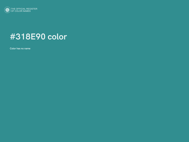 #318E90 color image