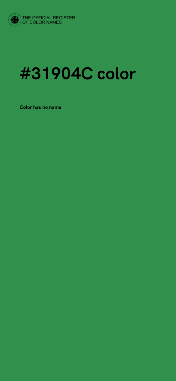 #31904C color image