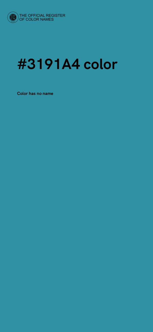 #3191A4 color image