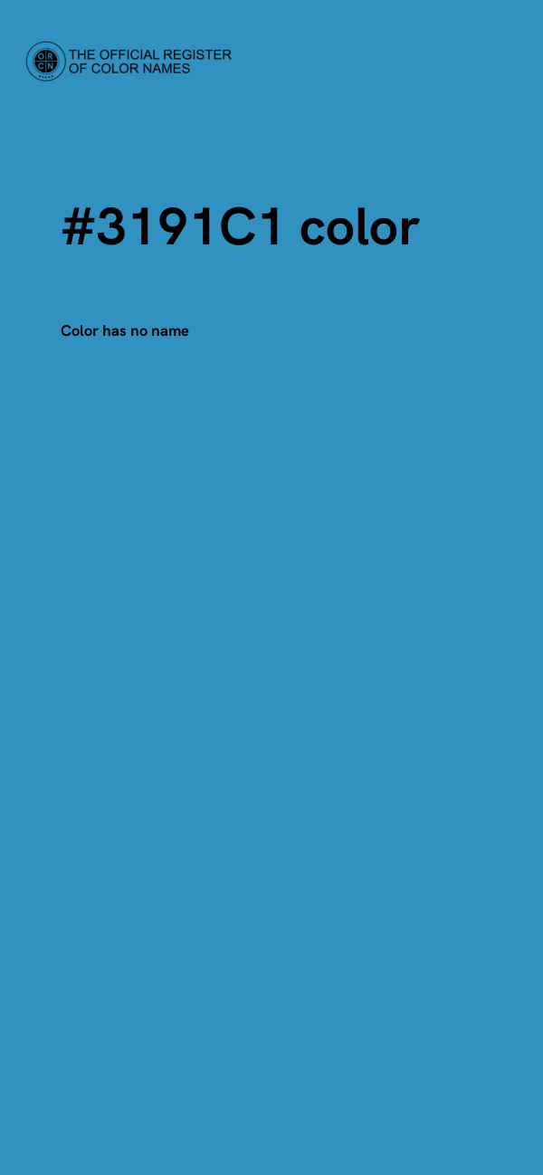 #3191C1 color image