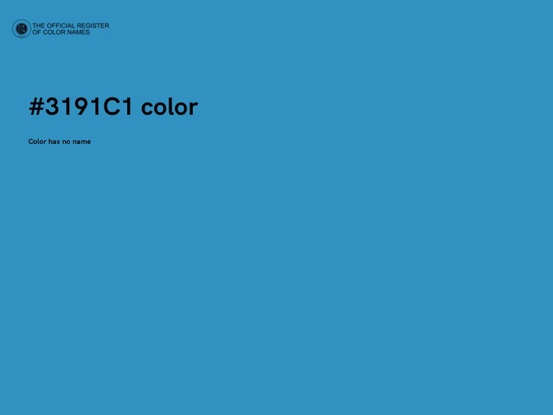 #3191C1 color image