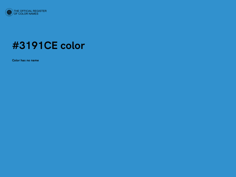 #3191CE color image