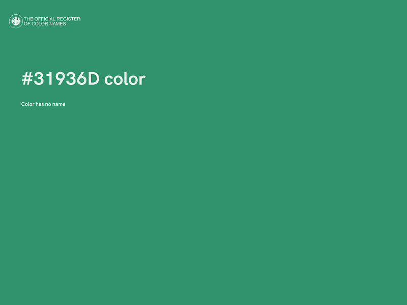 #31936D color image