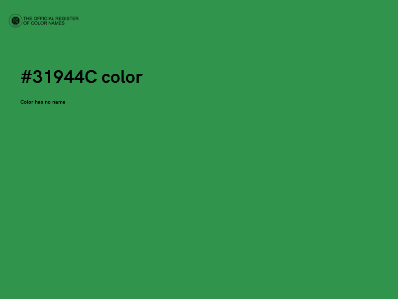 #31944C color image