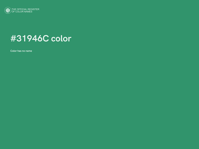 #31946C color image