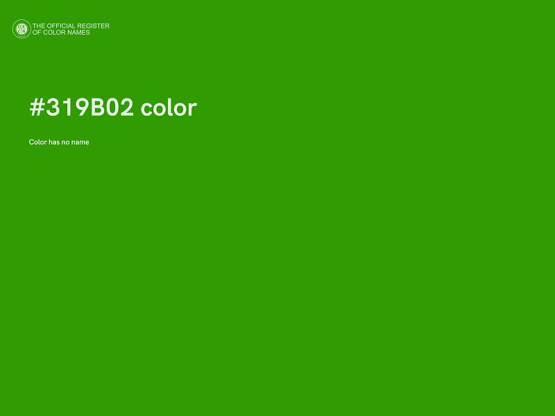 #319B02 color image