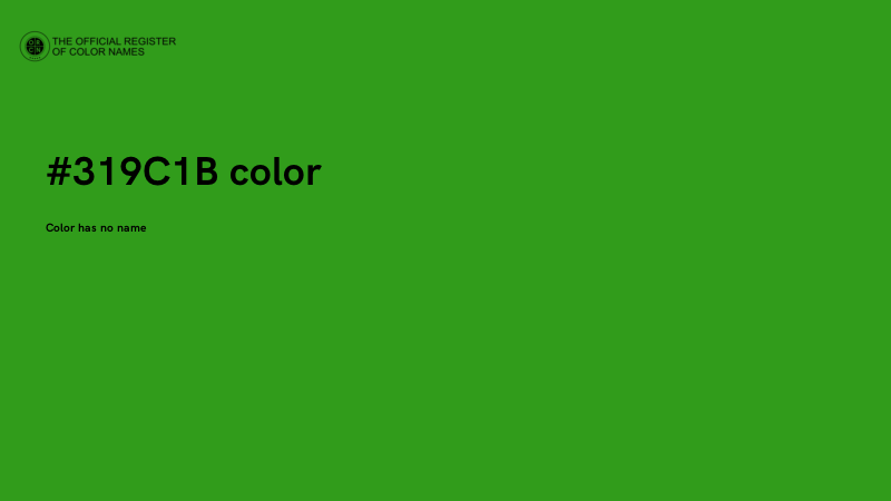 #319C1B color image