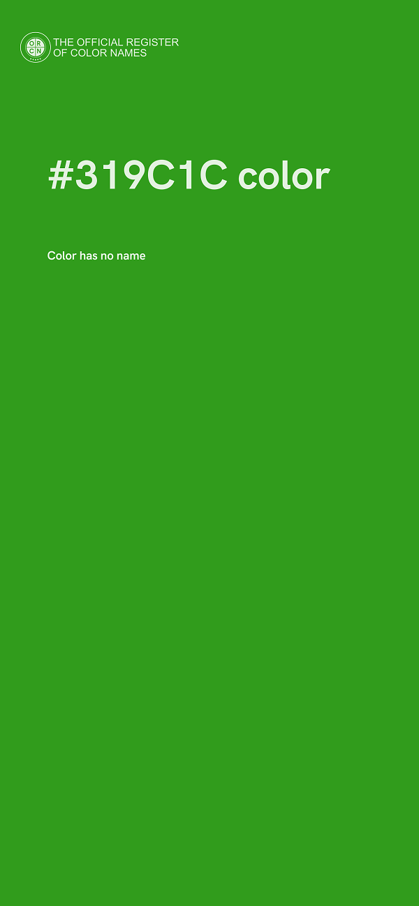 #319C1C color image