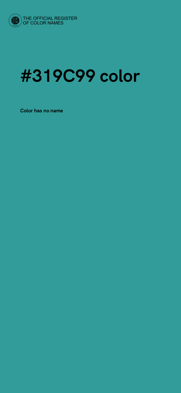 #319C99 color image