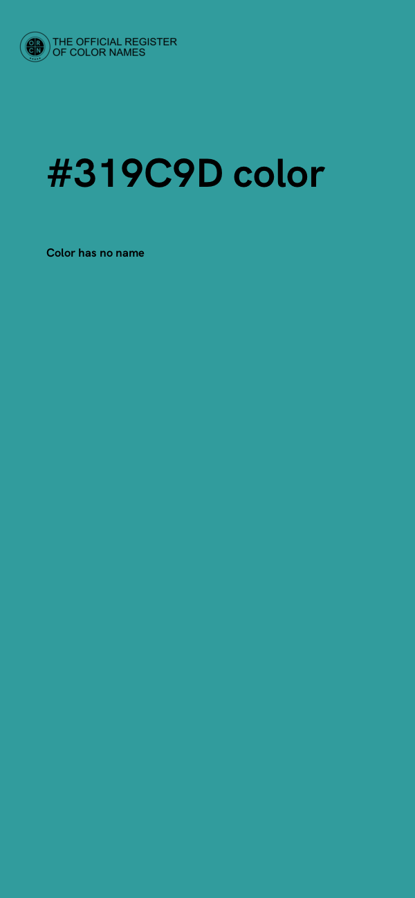 #319C9D color image