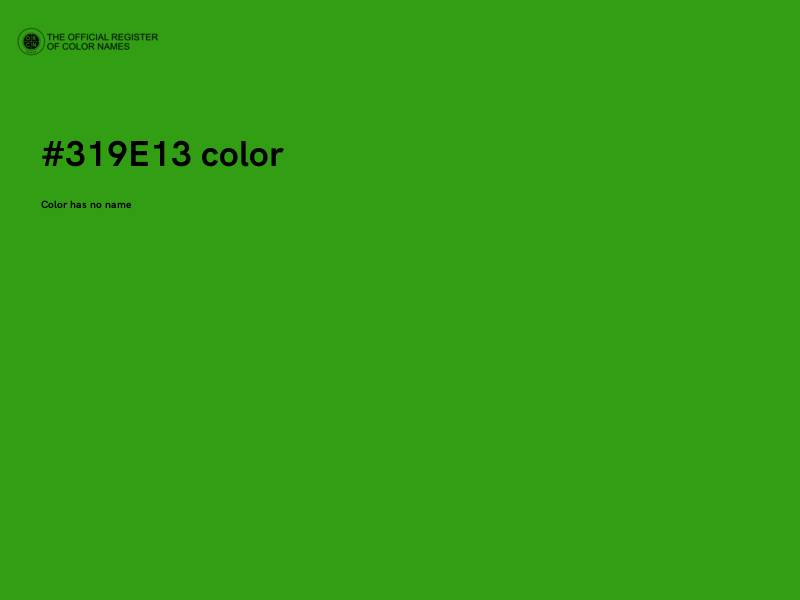 #319E13 color image