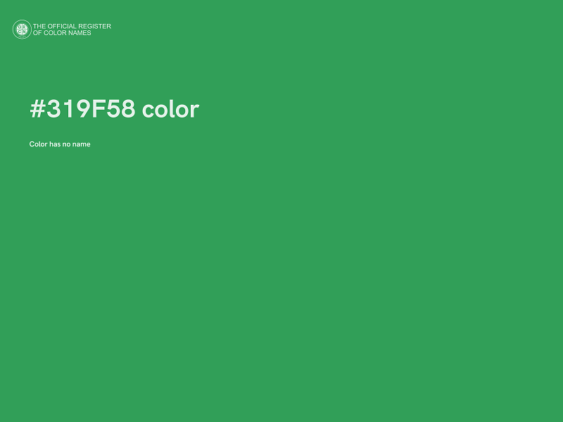 #319F58 color image
