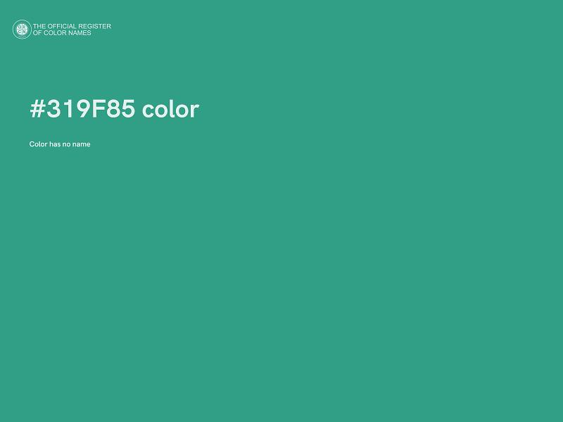 #319F85 color image