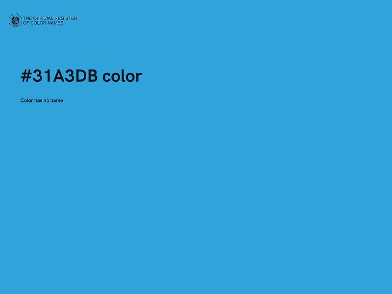 #31A3DB color image