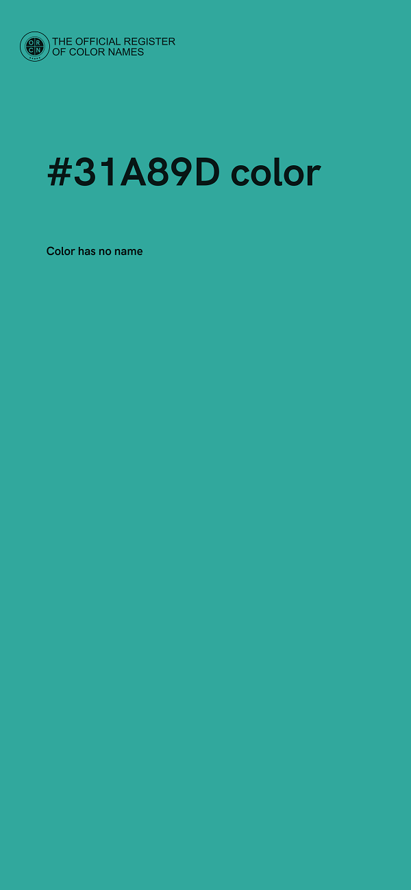 #31A89D color image