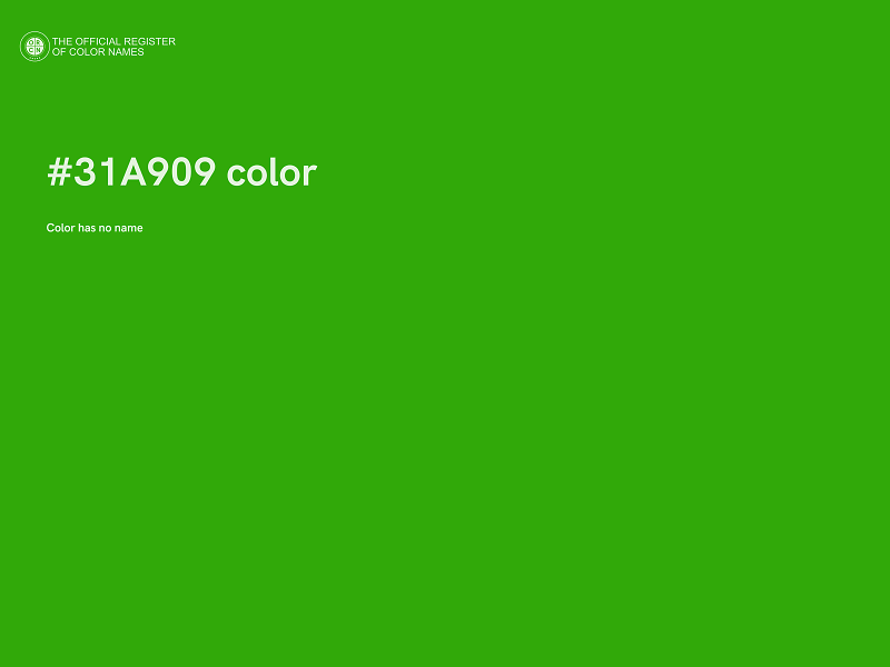 #31A909 color image