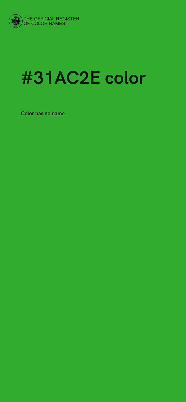 #31AC2E color image