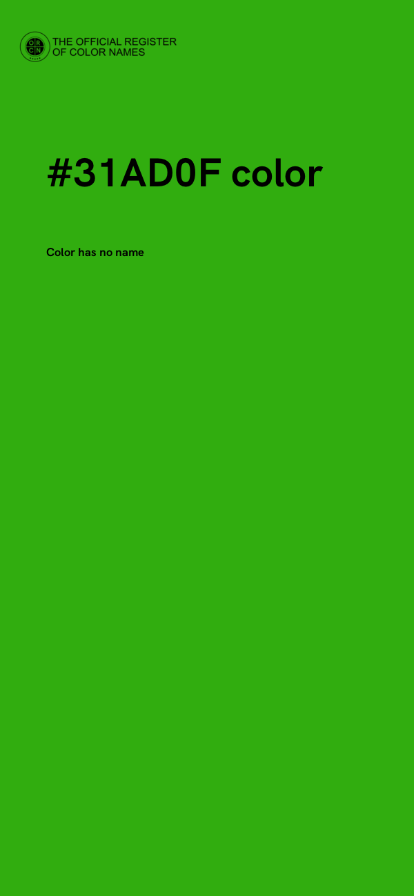 #31AD0F color image