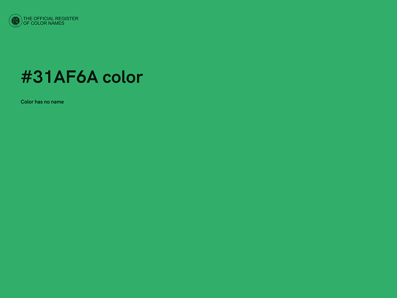 #31AF6A color image