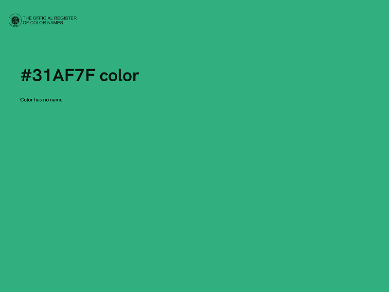 #31AF7F color image