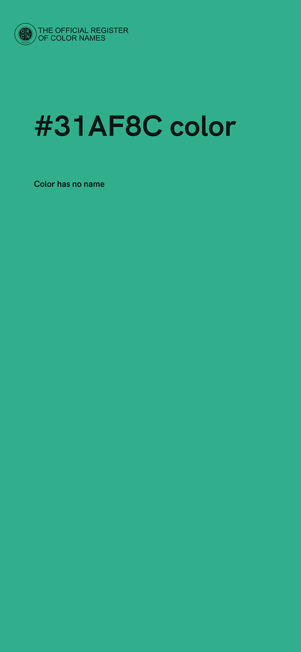 #31AF8C color image