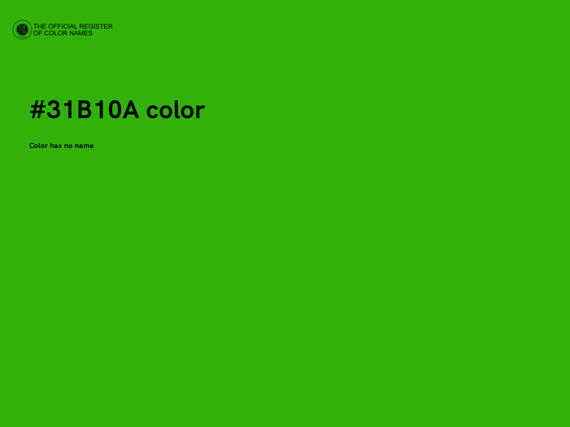 #31B10A color image
