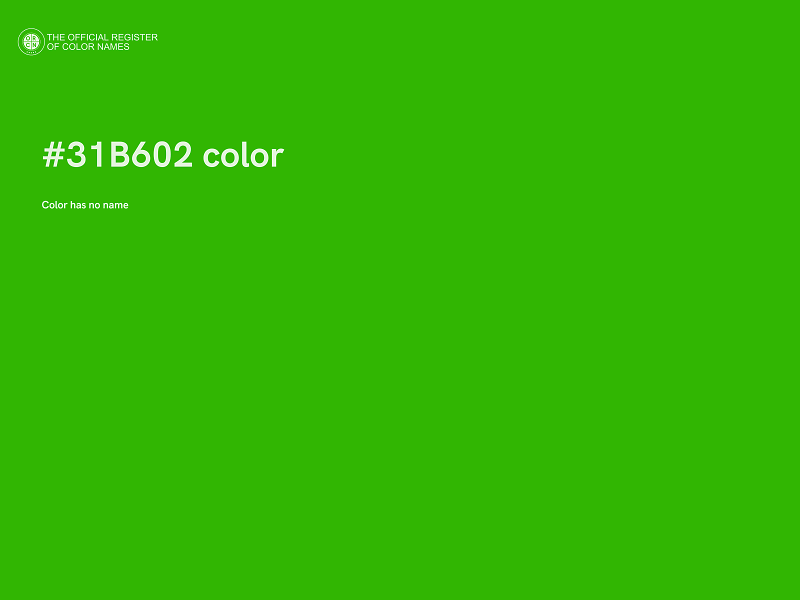 #31B602 color image