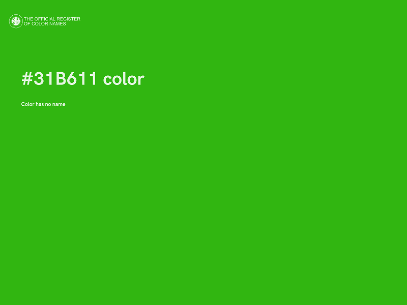 #31B611 color image