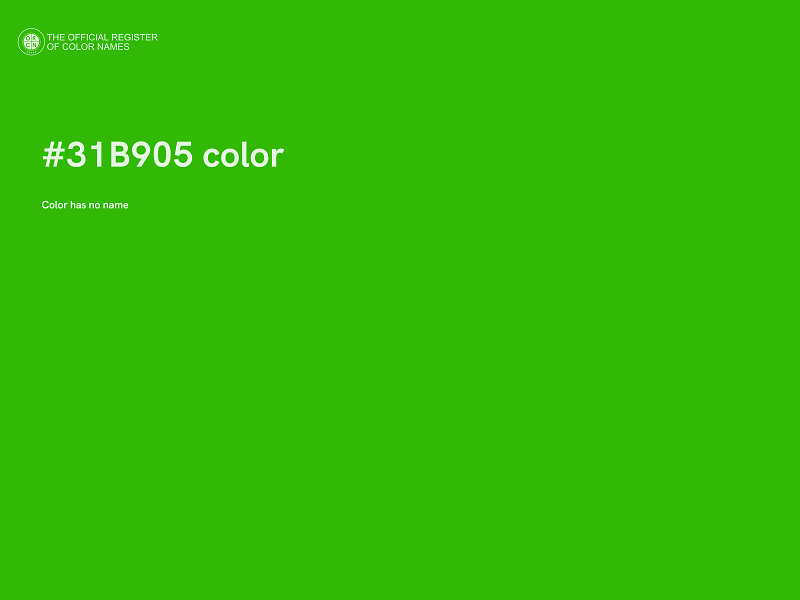 #31B905 color image
