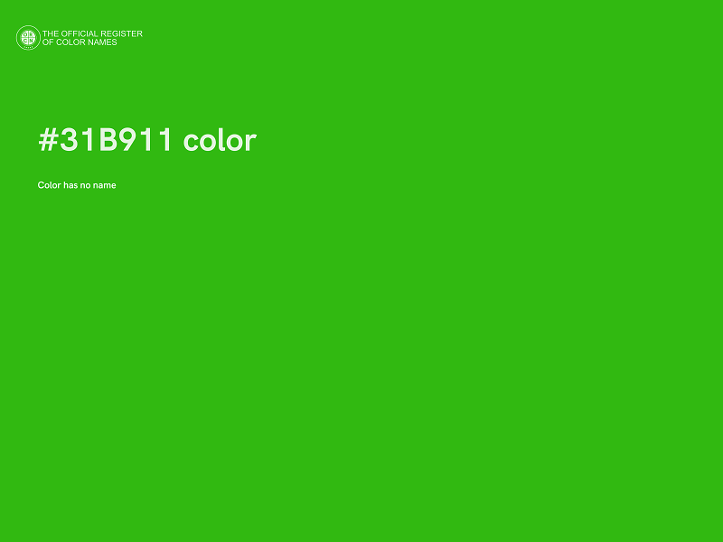 #31B911 color image