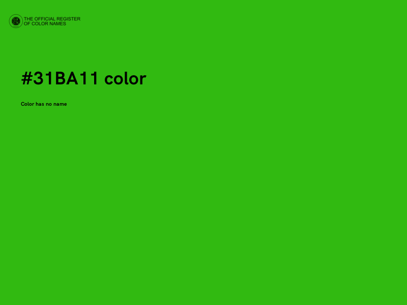 #31BA11 color image