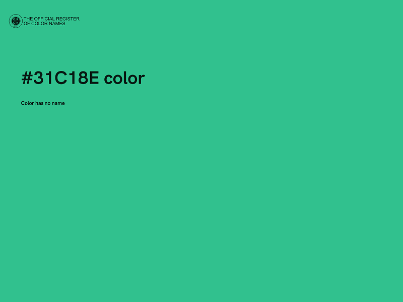 #31C18E color image