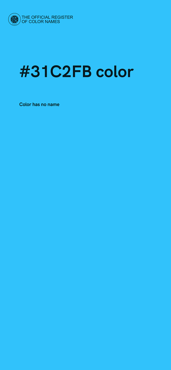 #31C2FB color image